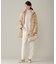 【洗える】ウールカシミヤブレンドハイネック ニット