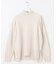 【洗える】ウールカシミヤブレンドハイネック ニット