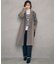 【洗える】ウールカシミヤブレンドハイネック ニット