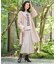 【洗える】ウールカシミヤブレンドハイネック ニット