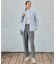 【WEB限定カラーあり・洗える】テクスチャーコットンブレンドニット アウター