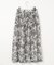 【カタログ掲載・洗える】ランドスケーププリント スカート