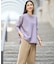 【15色展開・定番人気・ロングシーズン・WEB限定カラーあり】レーヨンストレッチ ニットT