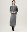 【着回し自在・定番人気・きちんと見え】リバーシブルニット セットアップ(カーディガン×タイトスカート)