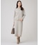 【着回し自在・定番人気・きちんと見え】リバーシブルニット セットアップ(カーディガン×タイトスカート)