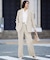 【ドラマ「明日はもっと いい日になる」着用】【セットアップ対応・接触冷感・洗える】リネンライクシンセティックテーラード ジャケット
