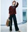 ウスカルデニムワイドストレート パンツ