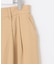 セルロースコットンチノコクーンシルエット パンツ