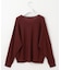 【カタログ掲載】ファインウールカシミヤドルマンシルエット ニット