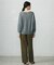 【カタログ掲載】ファインウールカシミヤドルマンシルエット ニット