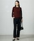 【カタログ掲載】ファインウールカシミヤクルーネック ニット