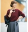 【カタログ掲載】レーヨンストレッチベーシックシルエット ニット