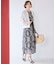 【SHIHOさん着用・可変デザイン・季節を彩る素材】ワイドライフィア トートバッグ