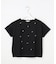 【きれい目カジュアル・顔まわり華やか】ビジュー Tシャツ