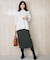 【SHIHOさん着用・自由区別注】【MILOS】フラップレザー バッグ