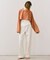 【BEIGE、ecru/WEB限定・洗える】JERSEY STITCH / コットンクロップドトップス