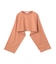 【BEIGE、ecru/WEB限定・洗える】JERSEY STITCH / コットンクロップドトップス