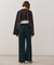 【BEIGE、ecru/WEB限定・洗える】JERSEY STITCH / コットンクロップドトップス