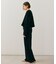 【BEIGE、ecru/WEB限定・洗える】LOOP BACK / コットンスウェットクロップドトップス