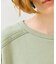 【BEIGE、ecru/WEB限定・洗える】LOOP BACK / コットンスウェットクロップドトップス