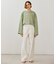 【BEIGE、ecru/WEB限定・洗える】LOOP BACK / コットンスウェットクロップドトップス