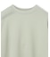 【BEIGE、ecru/WEB限定・洗える】LOOP BACK / コットンスウェットリブトップス