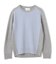 【WEB限定・洗える】ROGAN / バイカラーウールクルーネックニット