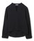 【洗える】RUE / スリットネックフォルムブラウス