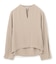 【洗える】RUE / スリットネックフォルムブラウス