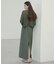 【洗える・STORY 6月号掲載】THYME / クルーネックコットンメッシュニット