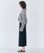 【洗える・STORY 6月号掲載】THYME / クルーネックコットンメッシュニット