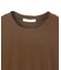 【BEIGE、ecru/WEB限定・洗える】FINE DRY TOUCH / ねじりデザインコットンオーバーサイズTシャツ