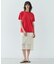 【洗える】VERONICA / カラーステッチ半袖クルーネックＴシャツ