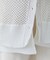 【洗える】ALOE / コットンメッシュVネックミドル丈カーディガン
