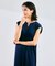 【WEB限定・洗える】MELISSA / バックシフォンスキッパーロングワンピース
