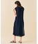 【WEB限定・洗える】MELISSA / バックシフォンスキッパーロングワンピース