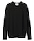 【ロングセラー】WILLOW / ストレッチクルーネックリブニット