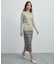 【ロングセラー】WILLOW / ストレッチクルーネックリブニット