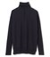 【洗える・VERY NaVY掲載】LA MONNAIE / バイカラーウールタートルニット