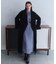 CALLERRY / シルク混ドットギャザーワンピース