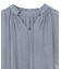 CALLERRY / シルク混ドットギャザーワンピース