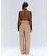 CALLERRY / シルク混ドットラッフルブラウス