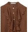CALLERRY / シルク混ドットラッフルブラウス