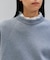 【洗える・Precious掲載】TAFT / コットンカシミヤスウェットニットトップス