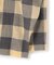 HOBBS / フェイクレザーポケットウールチェックラップスカート