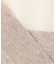 【WEB限定・洗える】DEMING / バイカラーウールクルーネックニット