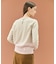 【WEB限定・洗える】DEMING / バイカラーウールクルーネックニット