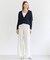 LAZUL / マリンボタンワイドパンツ