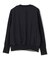 CHLOR / ウールシルクツイルドッキングVネックニット