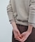 POMPE / ウールカシミヤ レイヤードニット